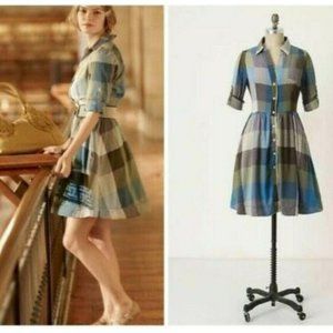 Anthropologie Reed Shirtdress Moulinette Soeurs 0